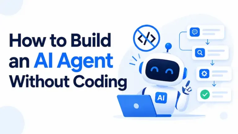 how to build an AI agent without coding